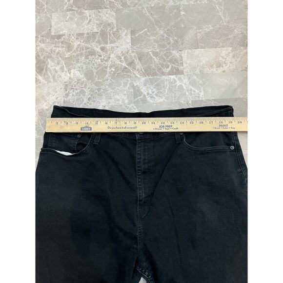 Levis 569 Shorts Mens 40 Black baggy Summer Casual Denim Pockets Red Tab - Picture 2 of 8